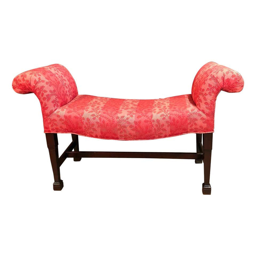 English Chippendale Window Bench