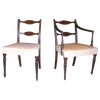Set of 8 Regency Mahogany Dining Chairs