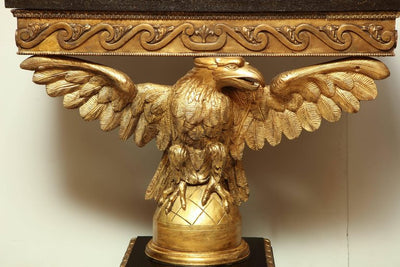 Pair of George II Carved Eagle Consoles