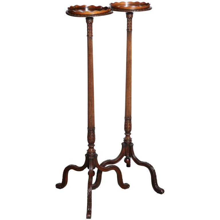 Pair of George III Torchieres