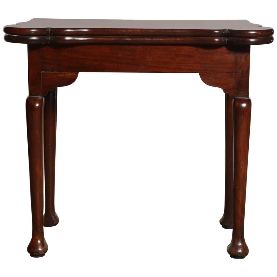 George I Mahogany Game Table