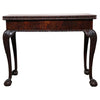 George II mahogany Ball and Claw Foot Card Table