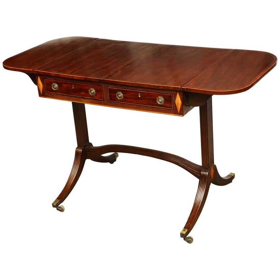 Regency Mahogany Sofa Table