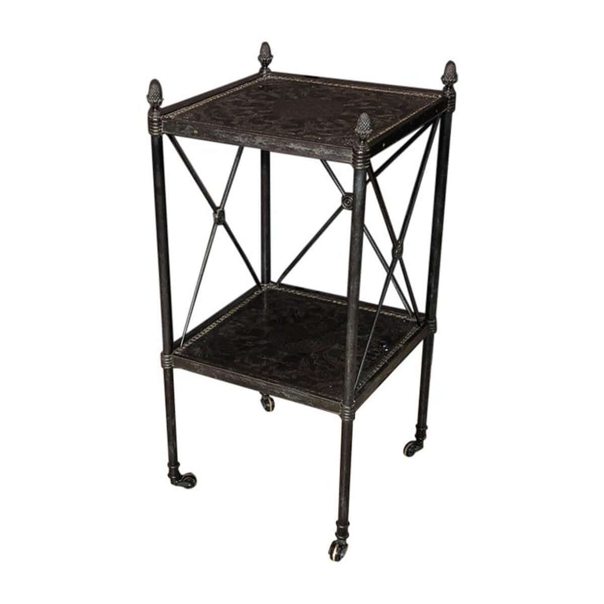 Directoire Style Bronze Side Table