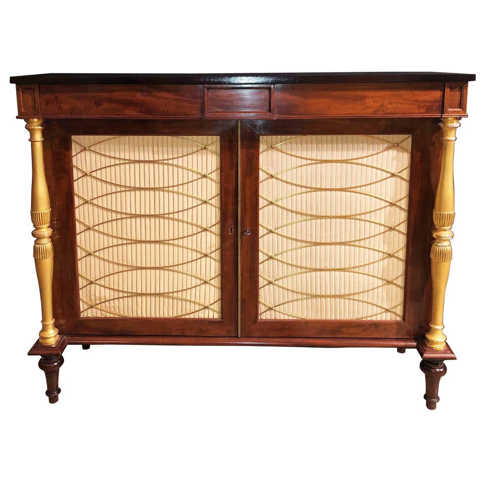 Pair of Regency Style Credenzas