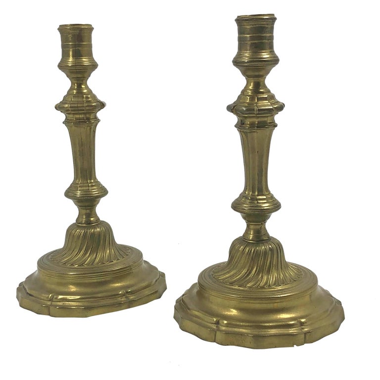 Pair of French Lois XVI Candlesticks