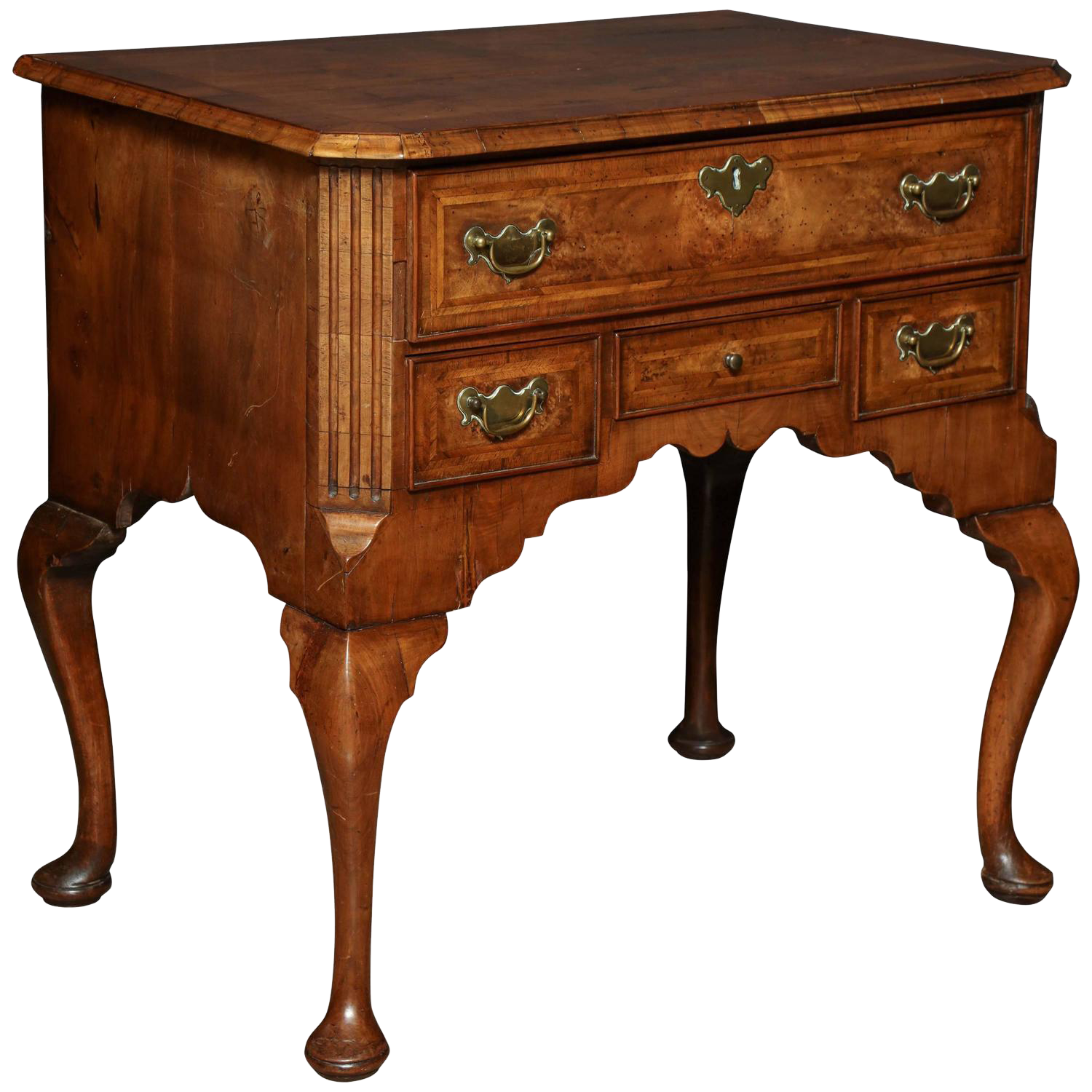 Queen Anne Walnut Lowboy