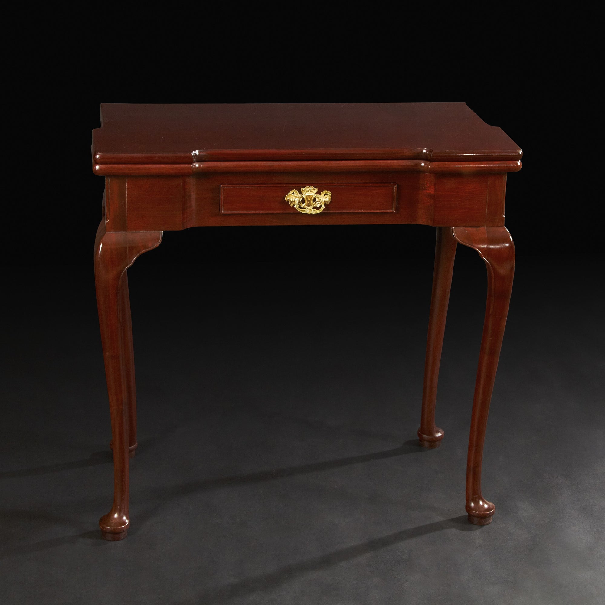 Queen Ann Mahogany Card Table Queen Ann Mahogany Card Table