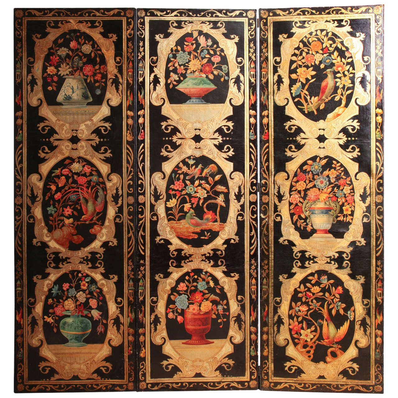 Continental Painted Screen