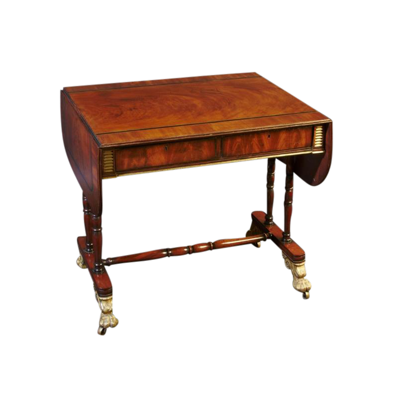Regency Mahogany Sofa Table