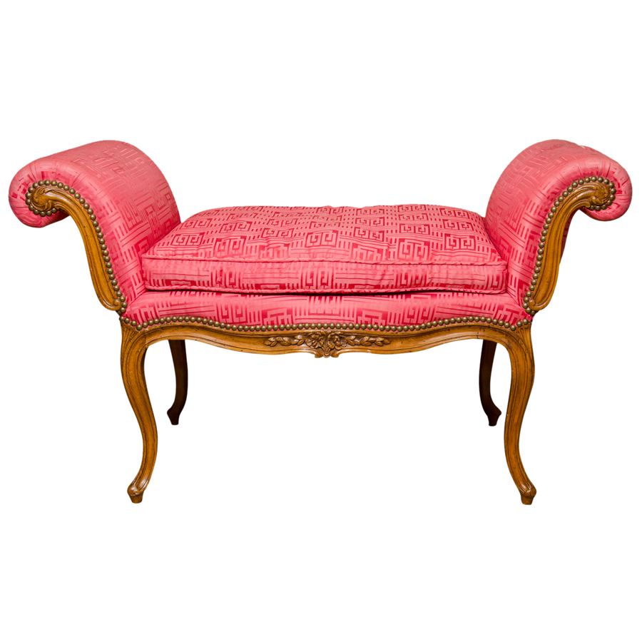 French Hepplewhite Window Bench