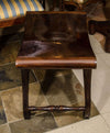 Chippendale Style Saddle Seat Stool