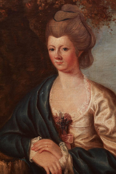 Pair of 18th Century Portrait Paintings