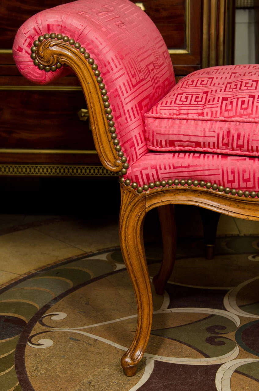 French Hepplewhite Window Bench