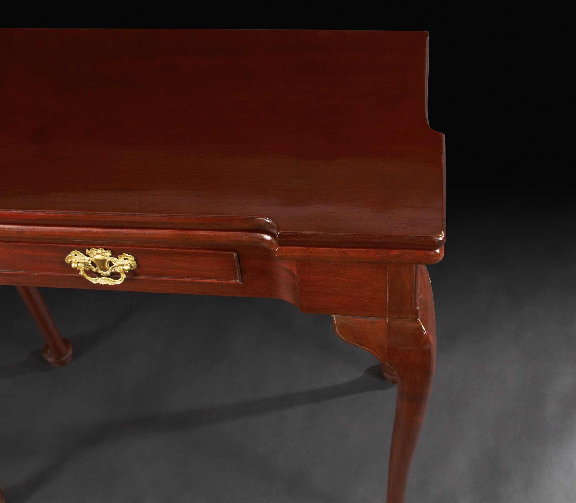 Queen Ann Mahogany Card Table Queen Ann Mahogany Card Table