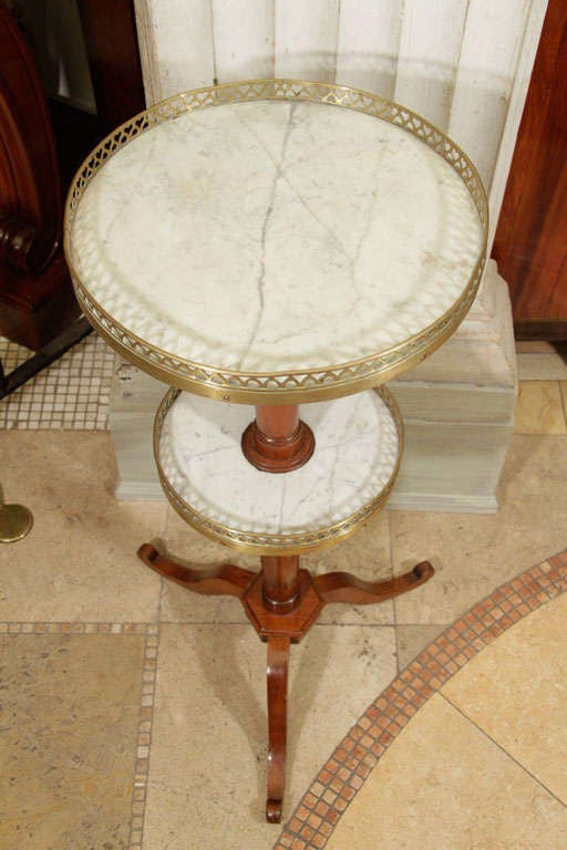 Louis Philippe Fruitwood Stand