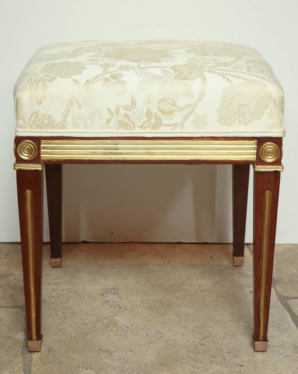 Pair of Russian Neoclassic Stools