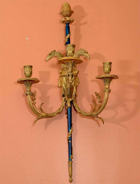 Set of Four Louis XVI Sconces