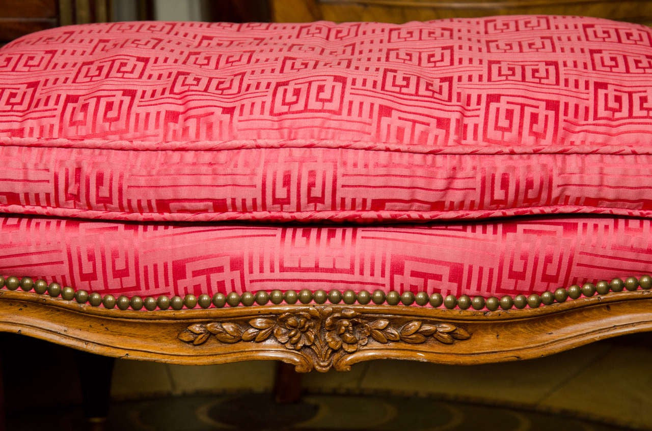 French Hepplewhite Window Bench