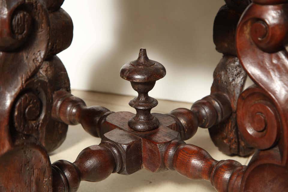 Pair of Early English Stools