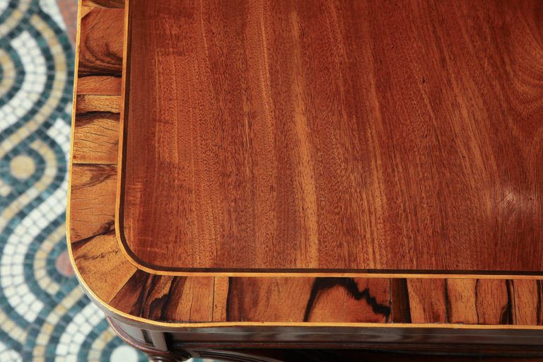 Regency Curule Form Writing Table