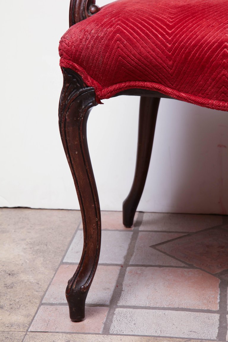 George III Carved Desk Chair