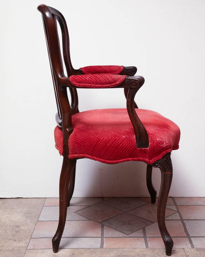 George III Carved Desk Chair