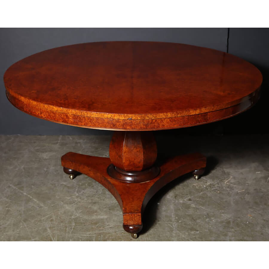 William IV Round Centre Table