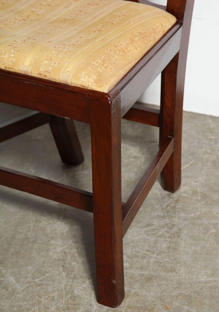 Set of 8 George III Mahogany Dining Chairs