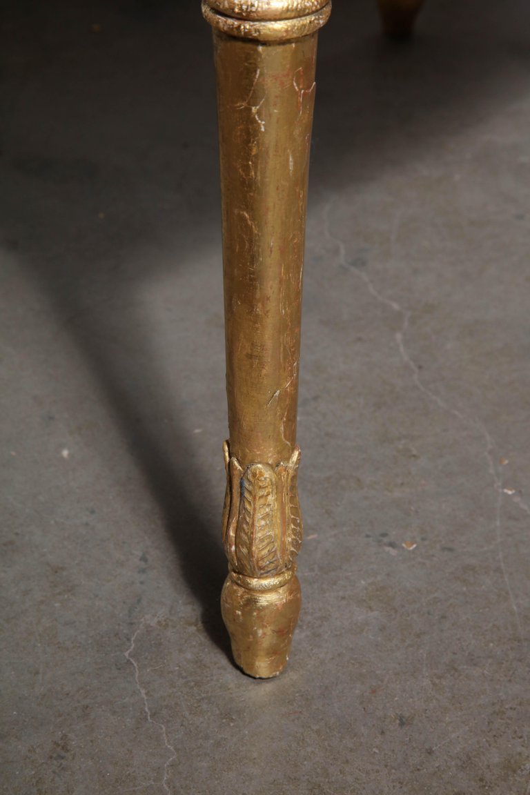 Pair of George III Giltwood Armchairs