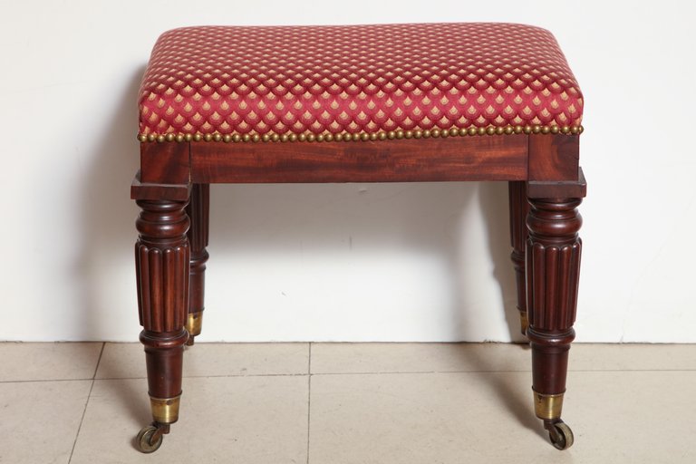 Regency Mahogany Bench