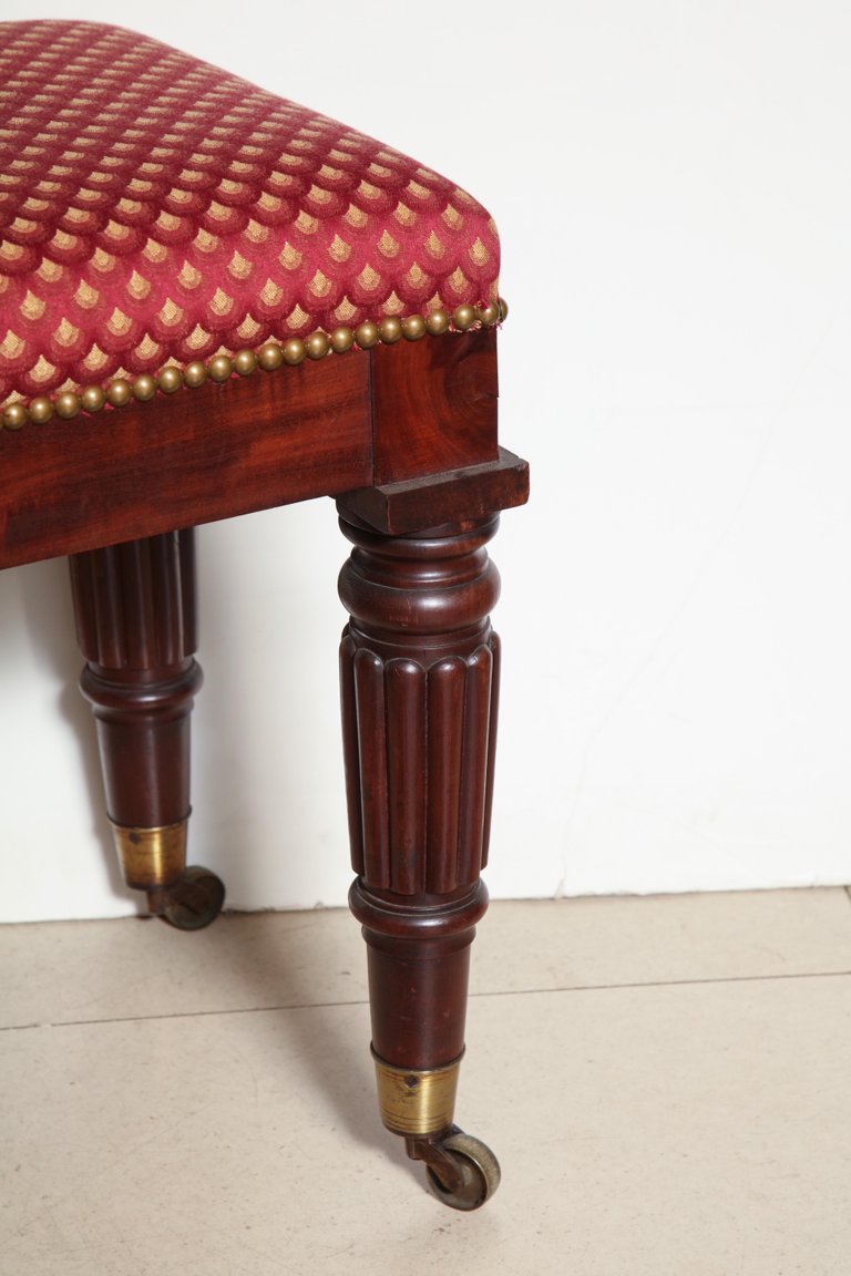 Regency Mahogany Bench