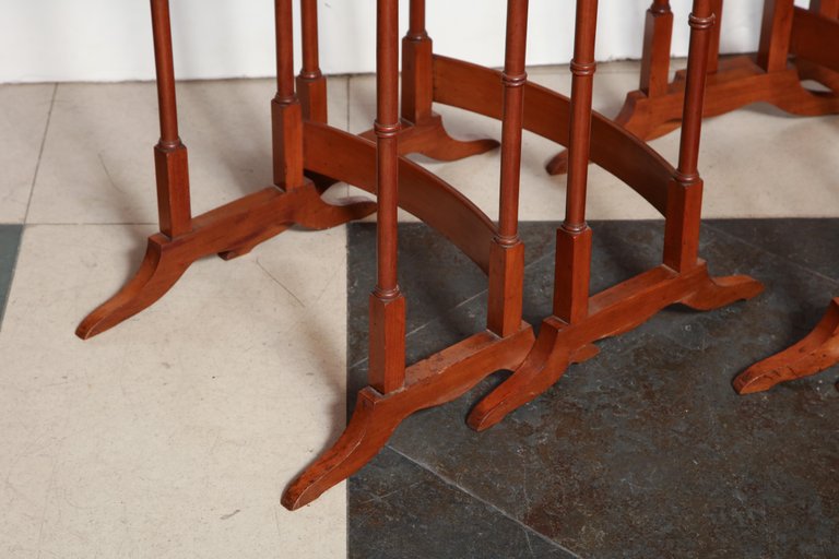 Regency Satinwood Nesting Tables