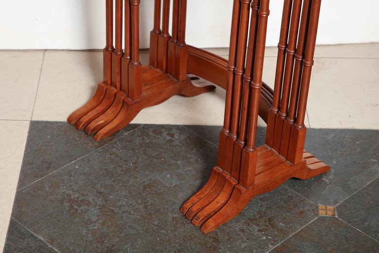 Regency Satinwood Nesting Tables