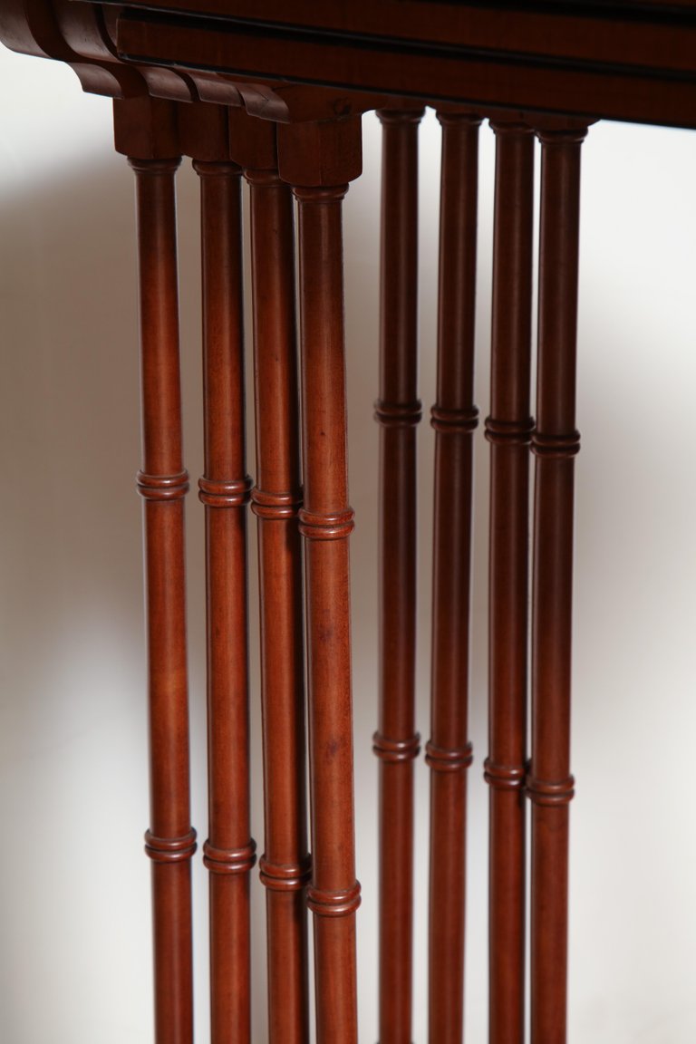 Regency Satinwood Nesting Tables