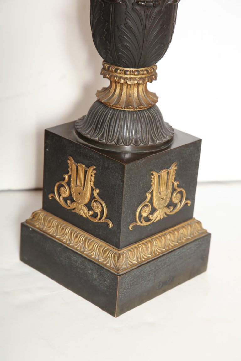 Pair of French Empire Candelabra