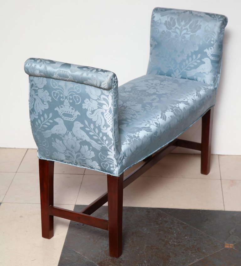 Pair of George III Mahogany Window Benches