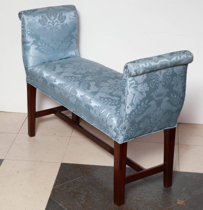 Pair of George III Mahogany Window Benches