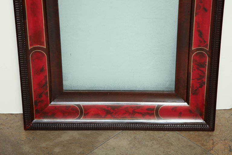 Faux Tortoise Shell Mirror