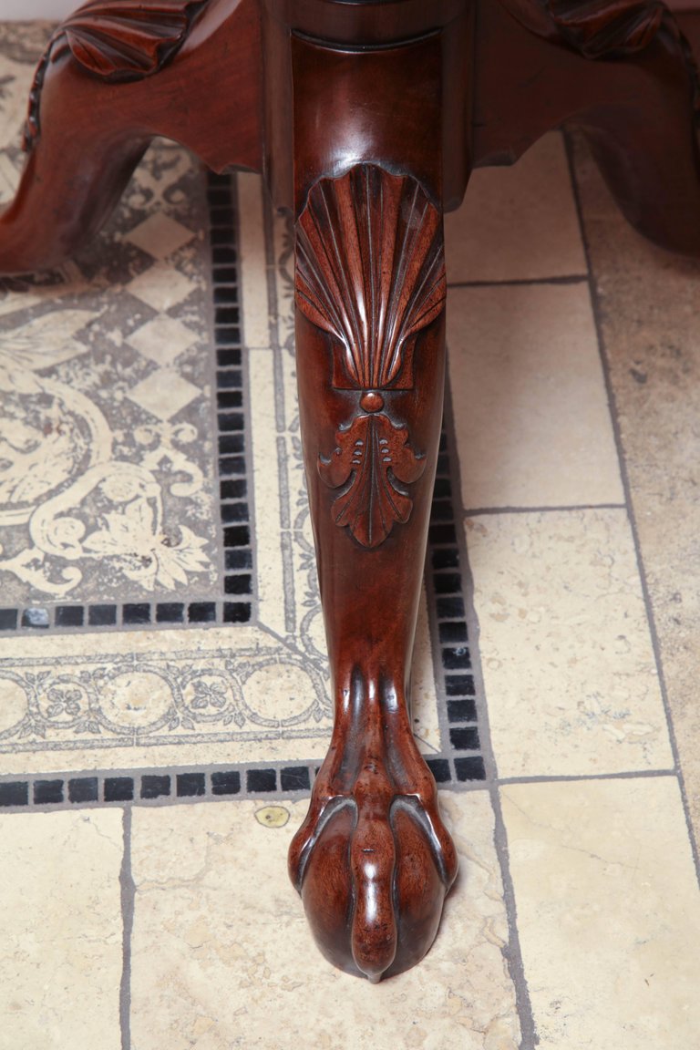 George II Mahogany Tilt-Top Wine Table