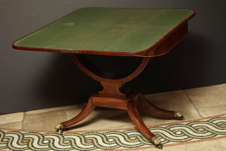 Pair of Regency Card Tables