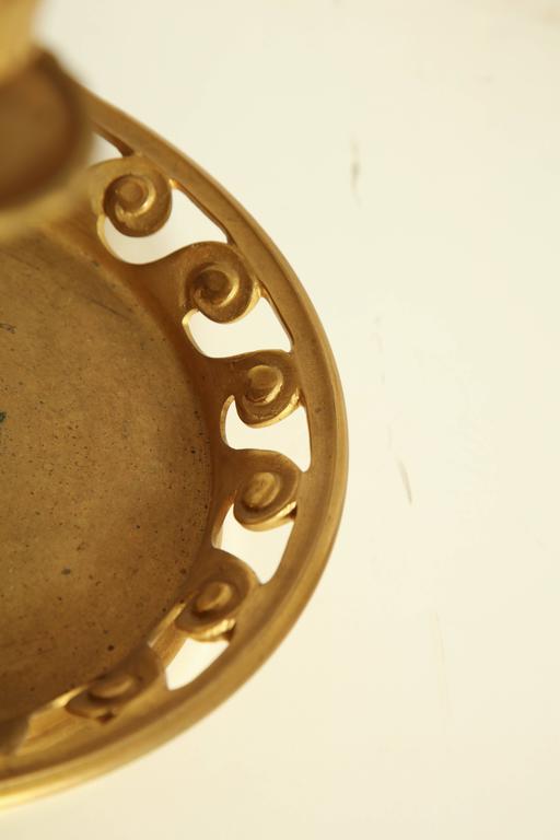 Pair of Louis XVI Bouillotte Lamps