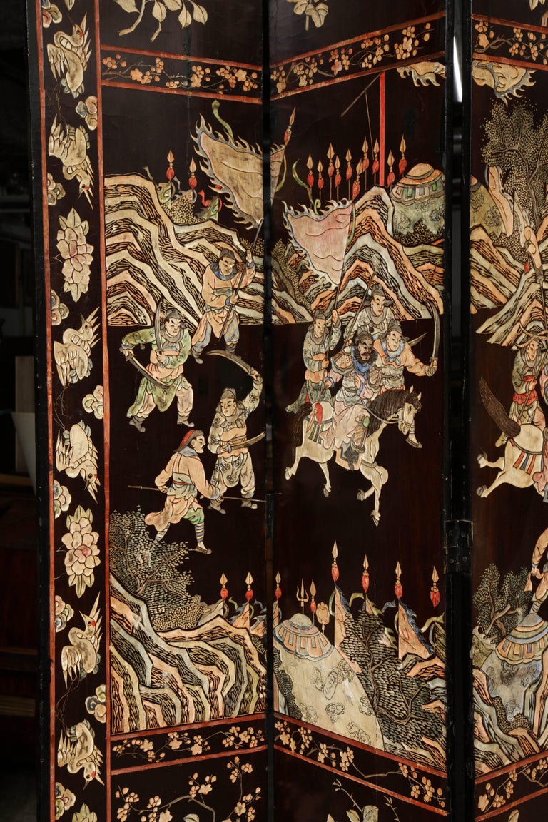 Chinese Coromandel Screen