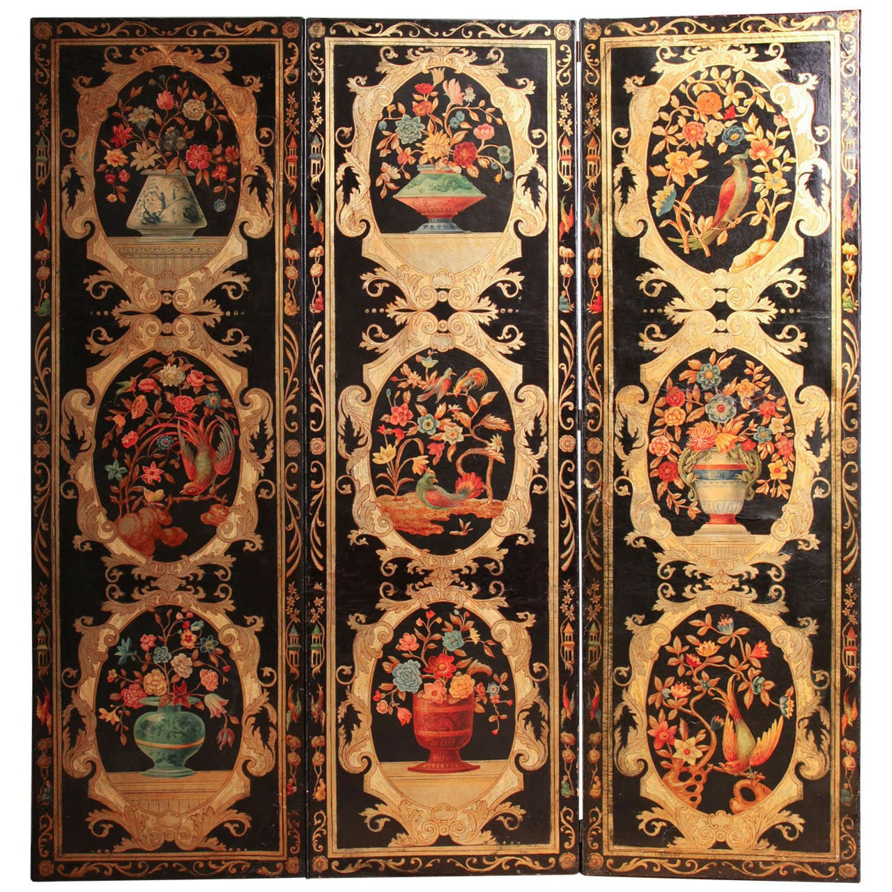 Continental Painted Screen