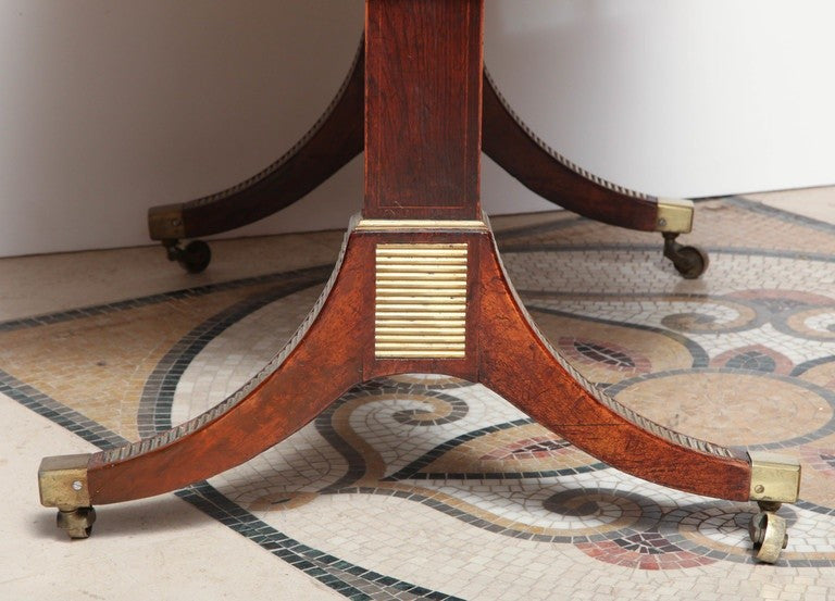 Regency Brass Mounted Sofa Table by John McLean