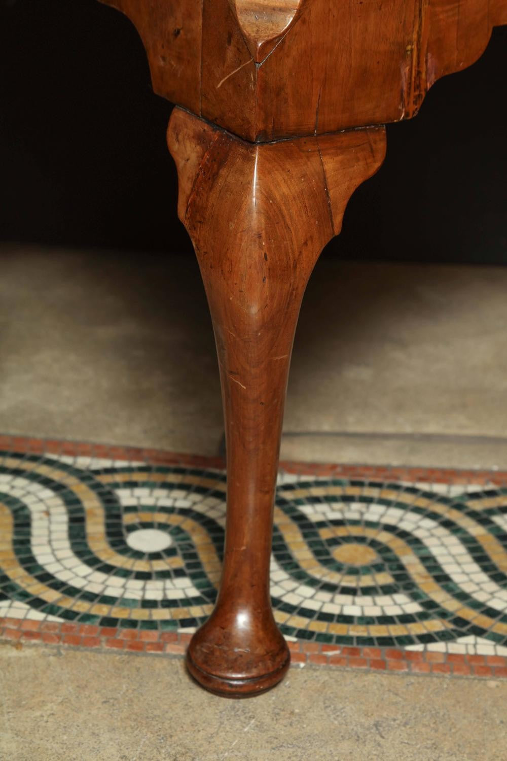 Queen Anne Walnut Lowboy