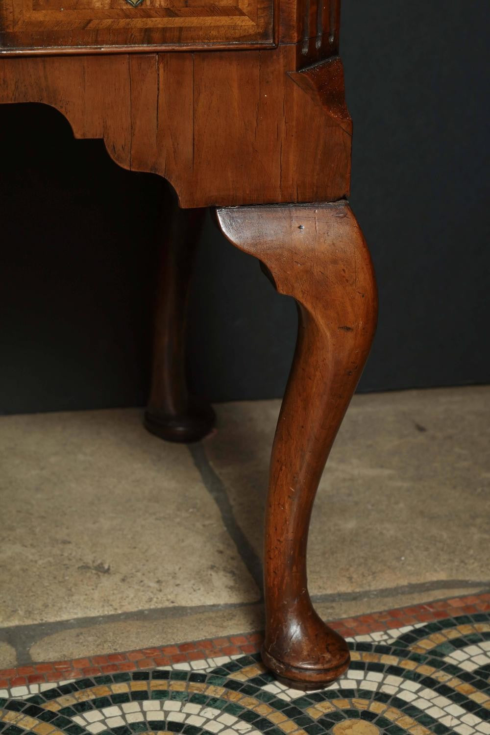 Queen Anne Walnut Lowboy