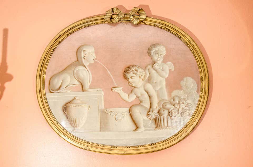 Pair of Neoclassic Grisailles Paintings