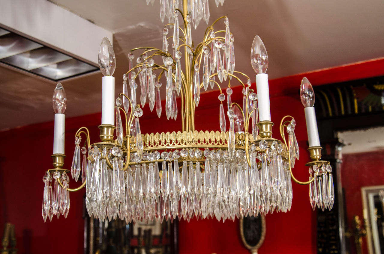 Baltic Six Light Chandelier
