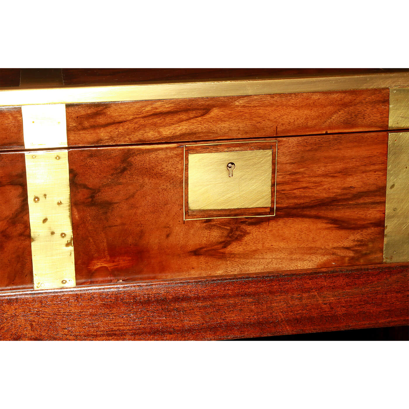 English Campaign Lap Desk on Stand